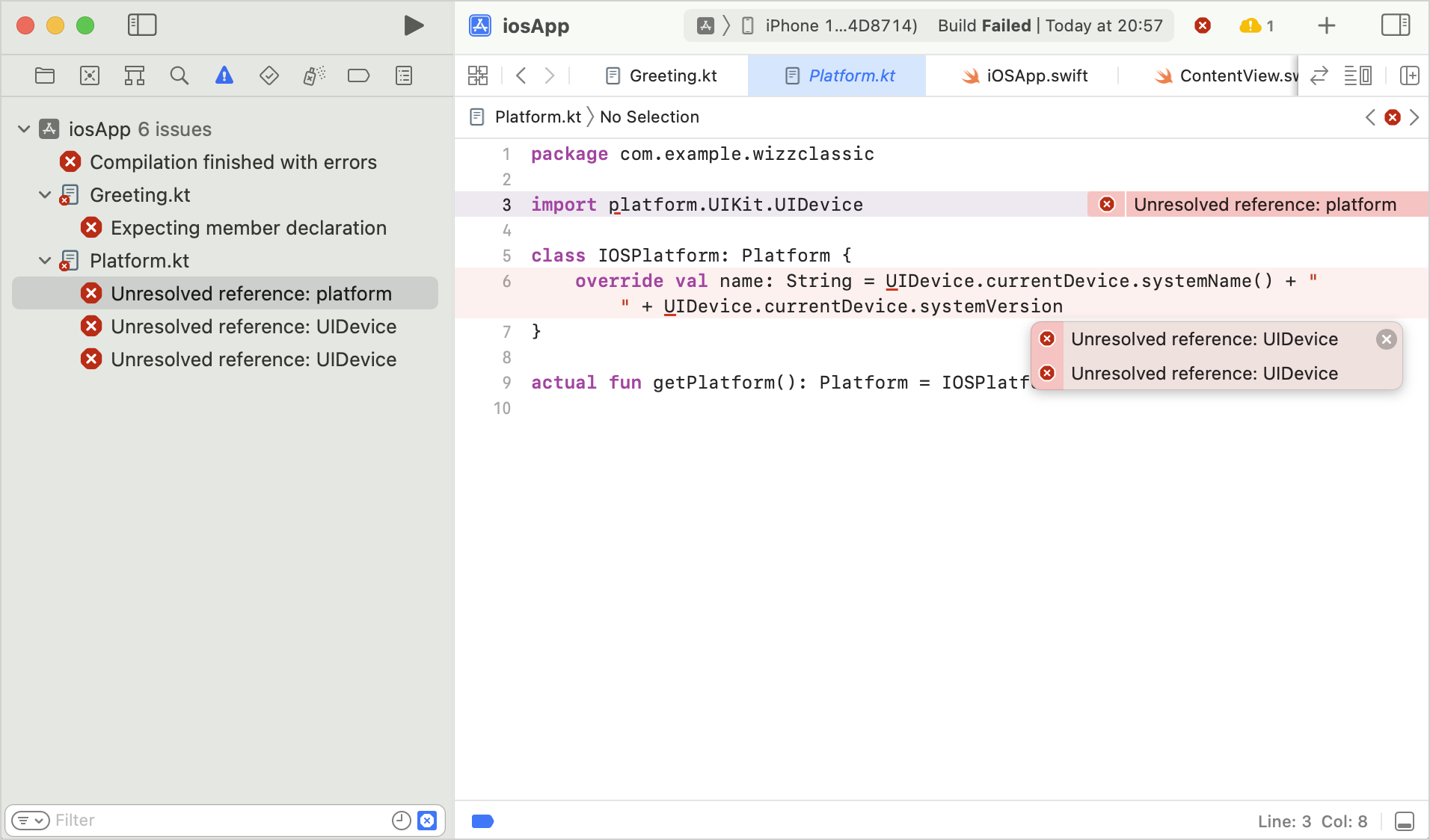 Xcode 中 Gradle 错误信息的改进