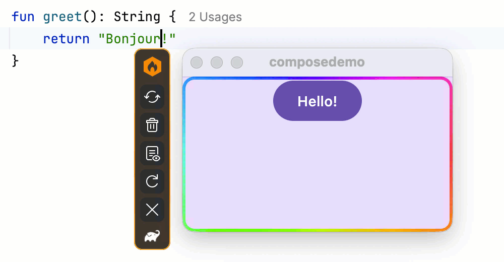 Compose Hot Reload