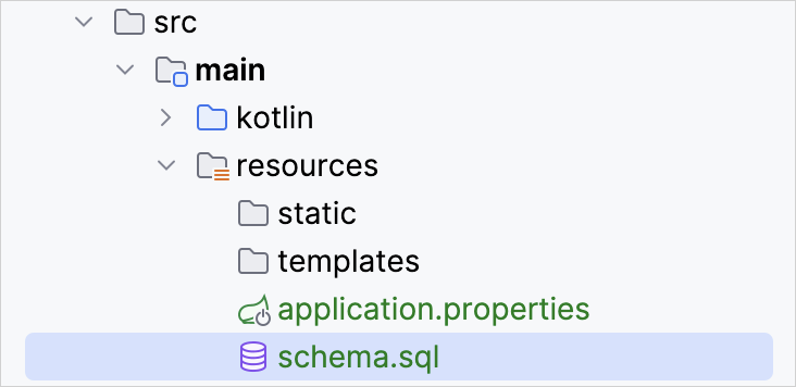 创建数据库 Schema