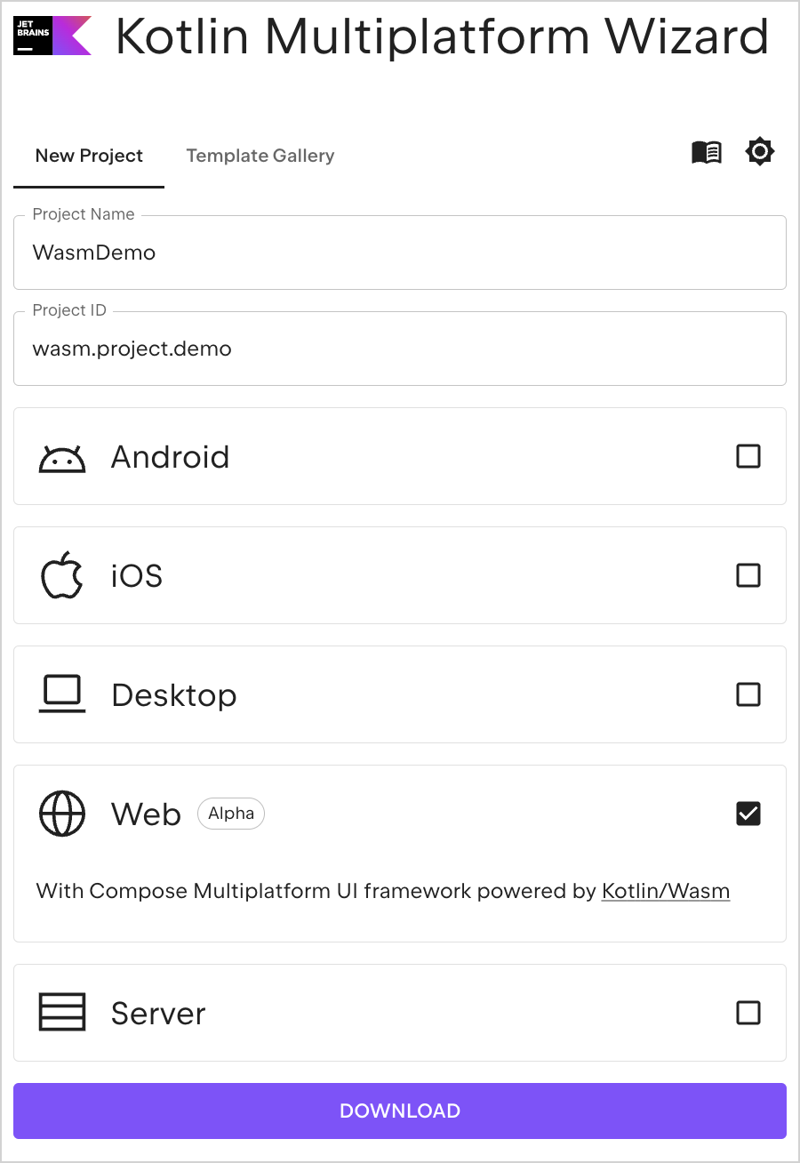 Kotlin Multiplatform 向导