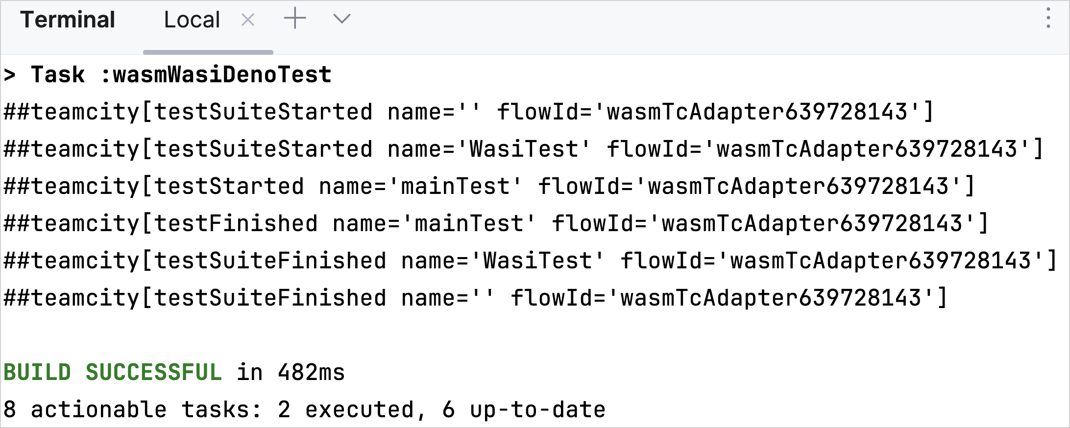 Kotlin/Wasm and WASI test